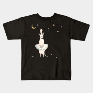 Ballerina Nyanco Kids T-Shirt